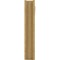 Ekena Millwork 5 1/2-in W x 24-in D x 32-in H Funston Slat Rough Cedar Woodgrain TimberThane Outlooker, Primed Tan OUTUR055X24X32FST24RCPR - alternate 3
